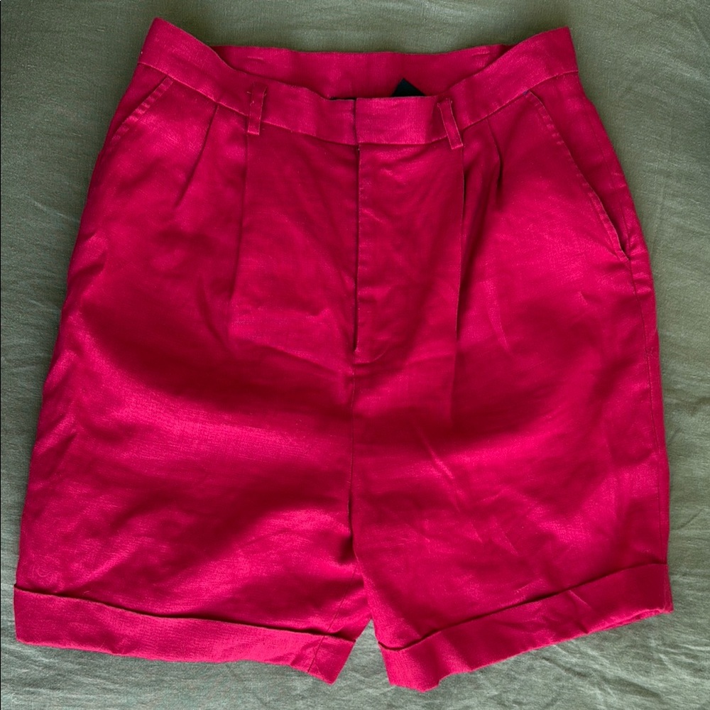 Vintage Nordstrom Linen Shorts